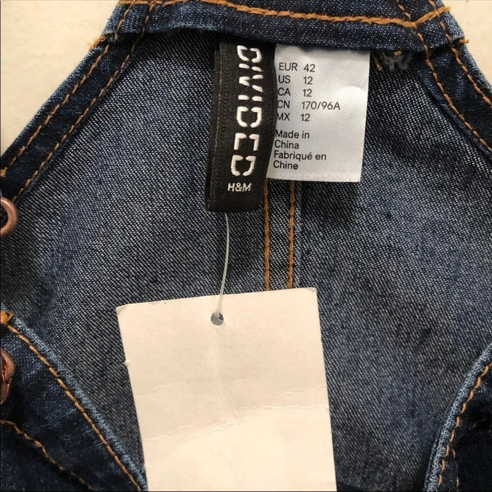 H&M Denim Overall Dress - Picture 4 of 7
